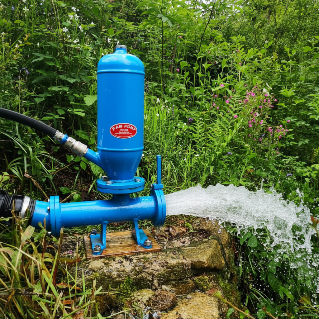 ram pump fuxus 2" DIN50 Classic Robust made of Steel