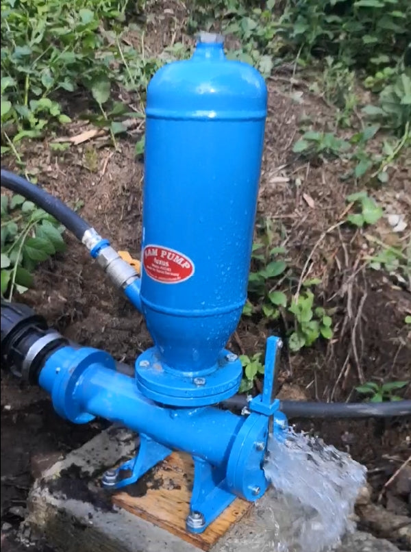 2" DIN50  Bomba Hidráulica de Ariete con Accionamiento de Energía de Agua Libre Para Riego