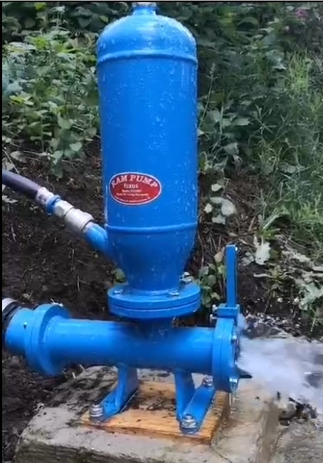 2" DIN50  Bomba Hidráulica de Ariete con Accionamiento de Energía de Agua Libre Para Riego