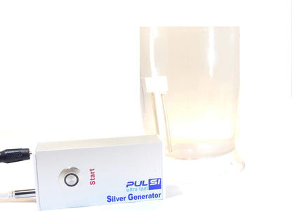 PulSi 515 Silbergenerator kolloidales Silber Silberwasser Silberkolloid Generator mit Timer